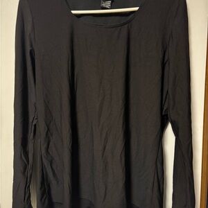 Black Long Sleeve Top